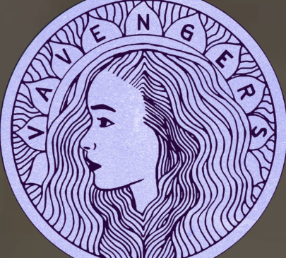 The Vavengers Logo where Julia is an Ambassador